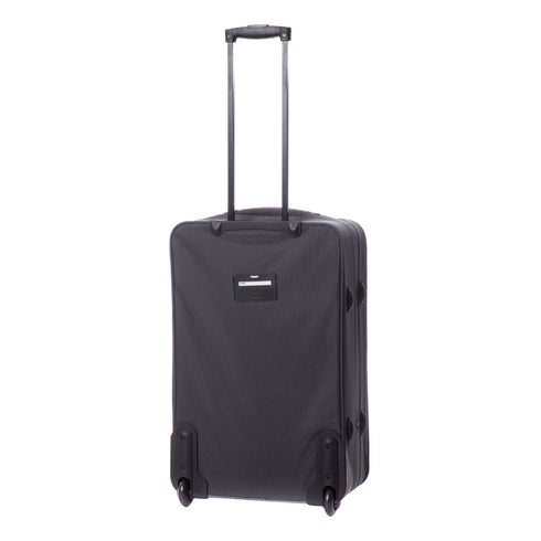 Troler Carla Gri cu Rosu 64x40x23cm